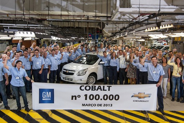 Chevrolet Cobalt: 100 mil unidades produzidas