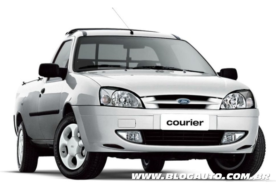 Ford Courier vai ter motor Flex