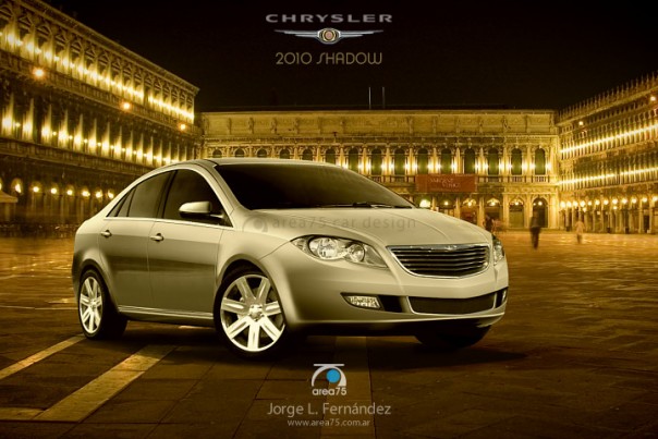 Chrysler Shadow (ilustração de Jorge L. Fernández)