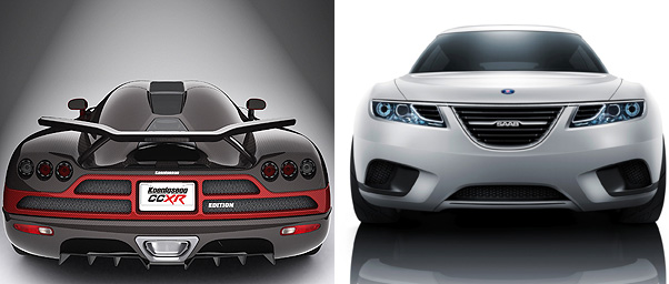 Koenigsegg e Saab