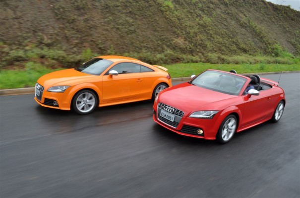 Audi TTS: versões cupê e roadster
