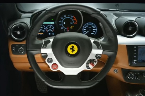Cabine da Ferrari FF