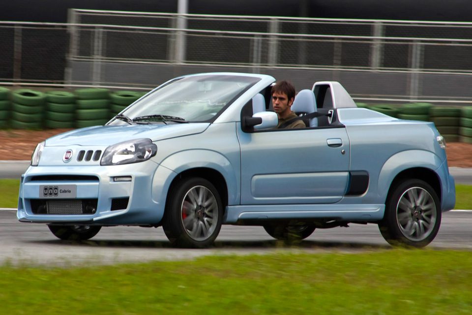 Uma volta de protótipo: Fiat Uno Cabrio