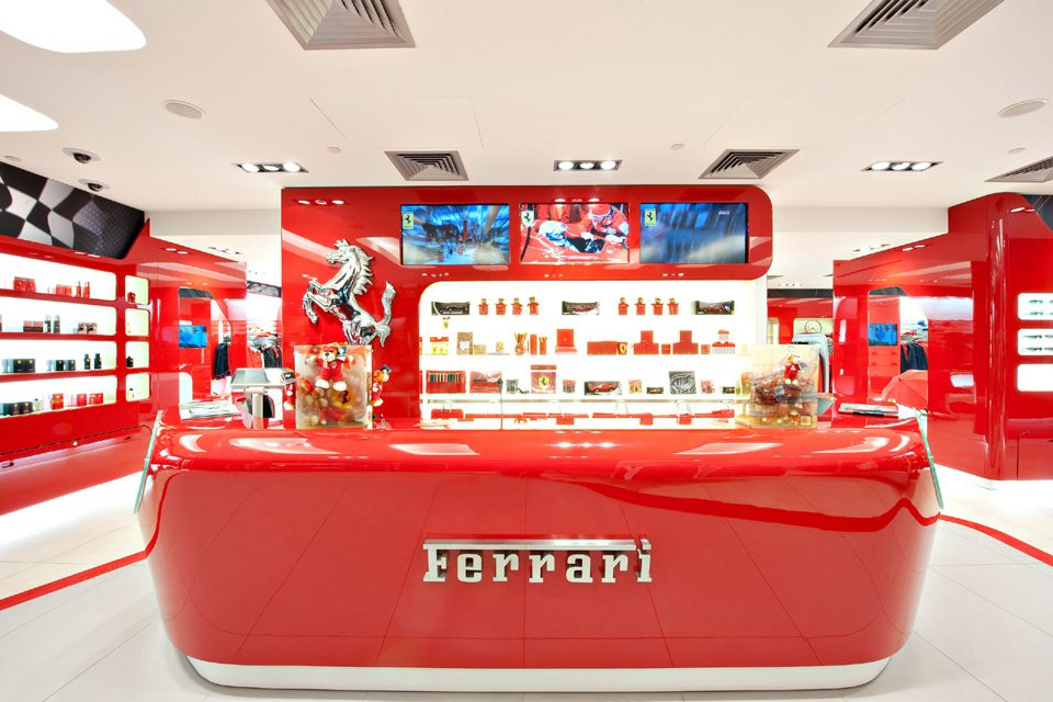 Via Italia abrirá primeira Ferrari Store do Brasil
