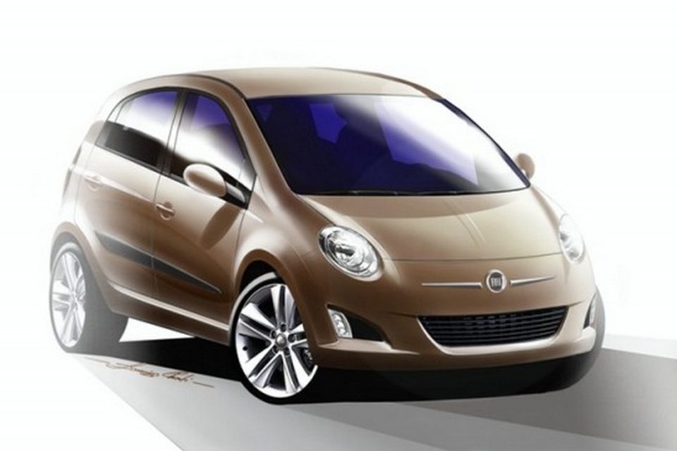 Fiat 500 ganhará versão monovolume em 2012