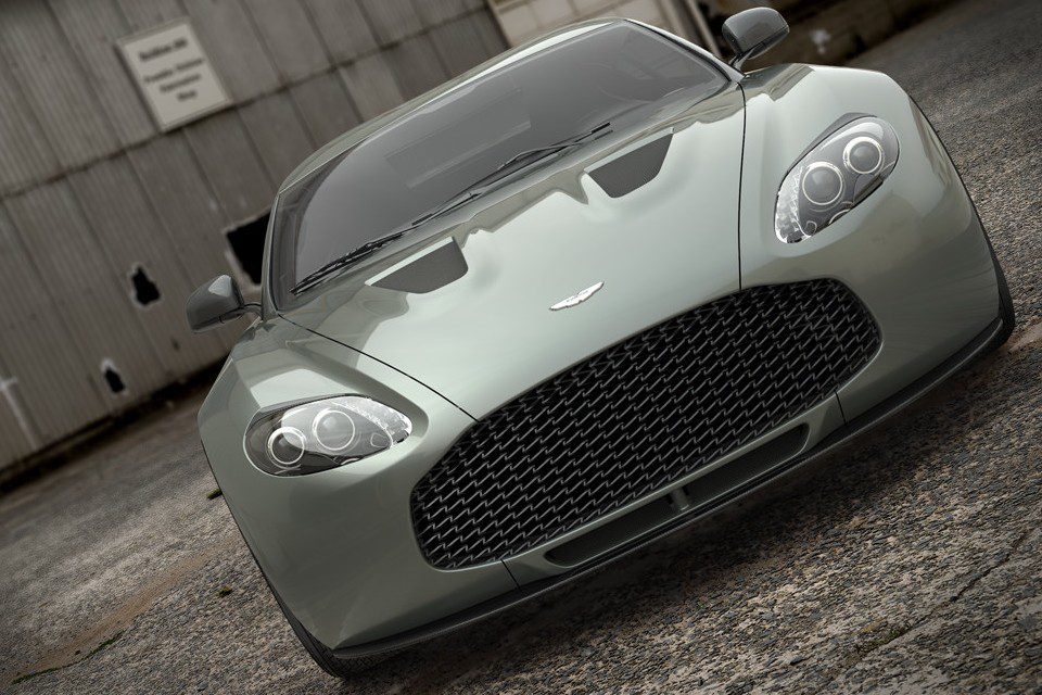 Aston Martin mostra V12 Zagato de produção