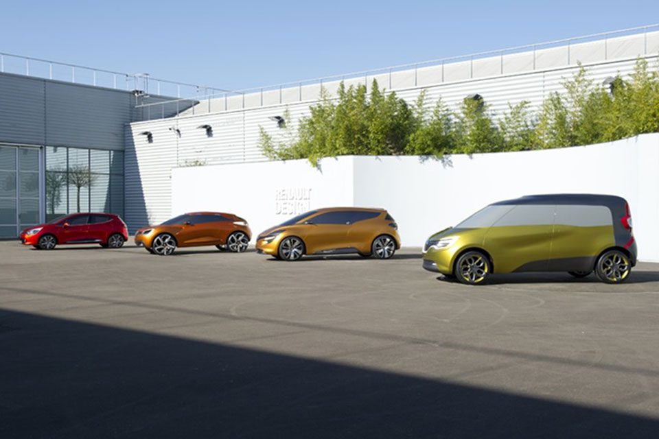 Surge primeira imagem da versão conceitual do novo Renault Clio europeu