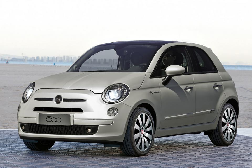 Fiat apresentará versão cinco portas do 500 no Salão de Genebra