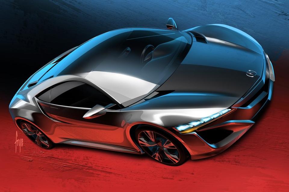 NSX Concept ganha logotipo da Honda para ser apresentado em Genebra