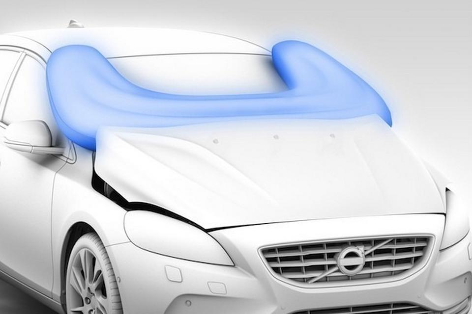 Volvo inova ao criar primeiro airbag para pedestres do mundo