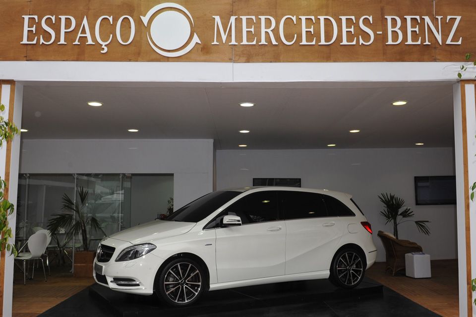 Classe B é exibido no ‘Espaço Mercedes-Benz’ em Campos do Jordão