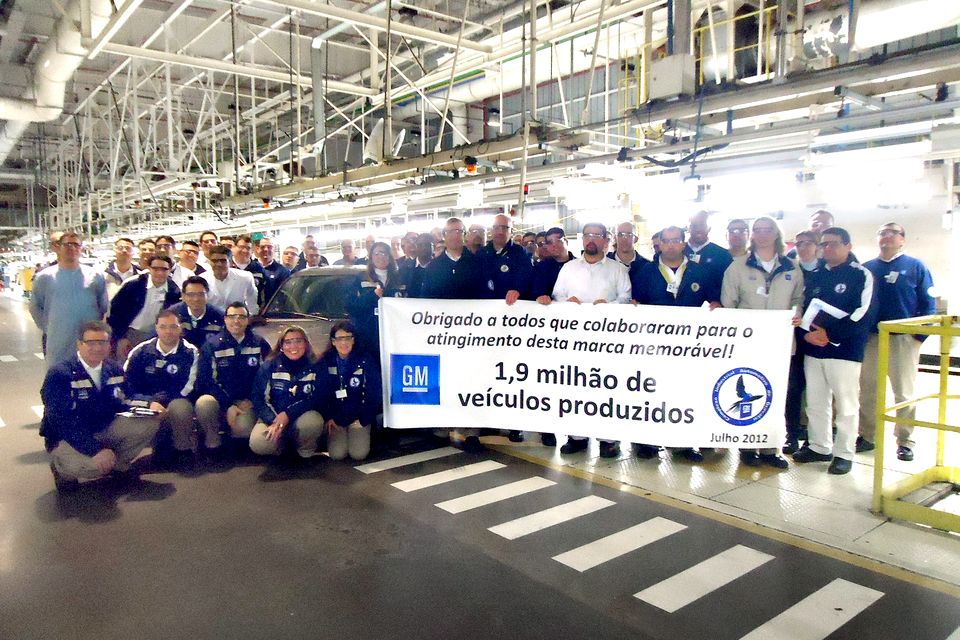 Fábrica da GM em Gravataí completa 12 anos