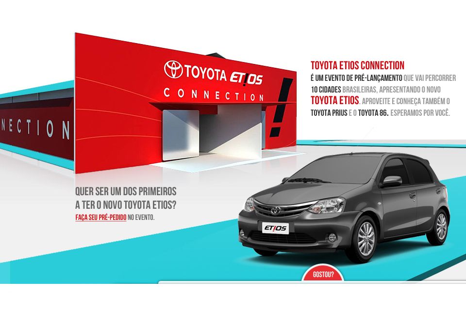 Toyota mostrará esportivo 86 no “Etios Connection”