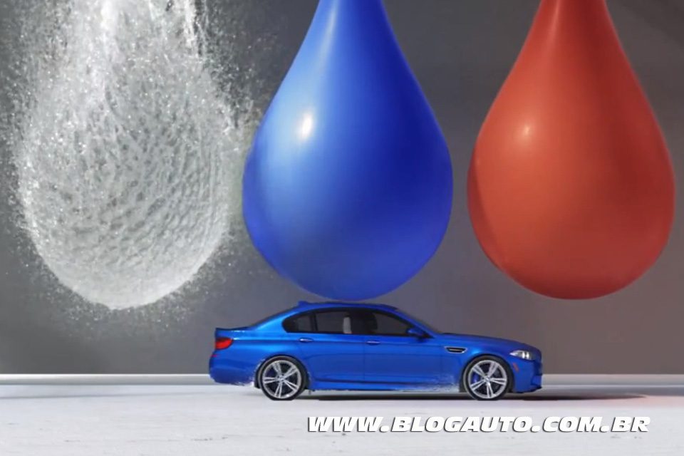 BMW mostra a nova M5 de uma nova forma