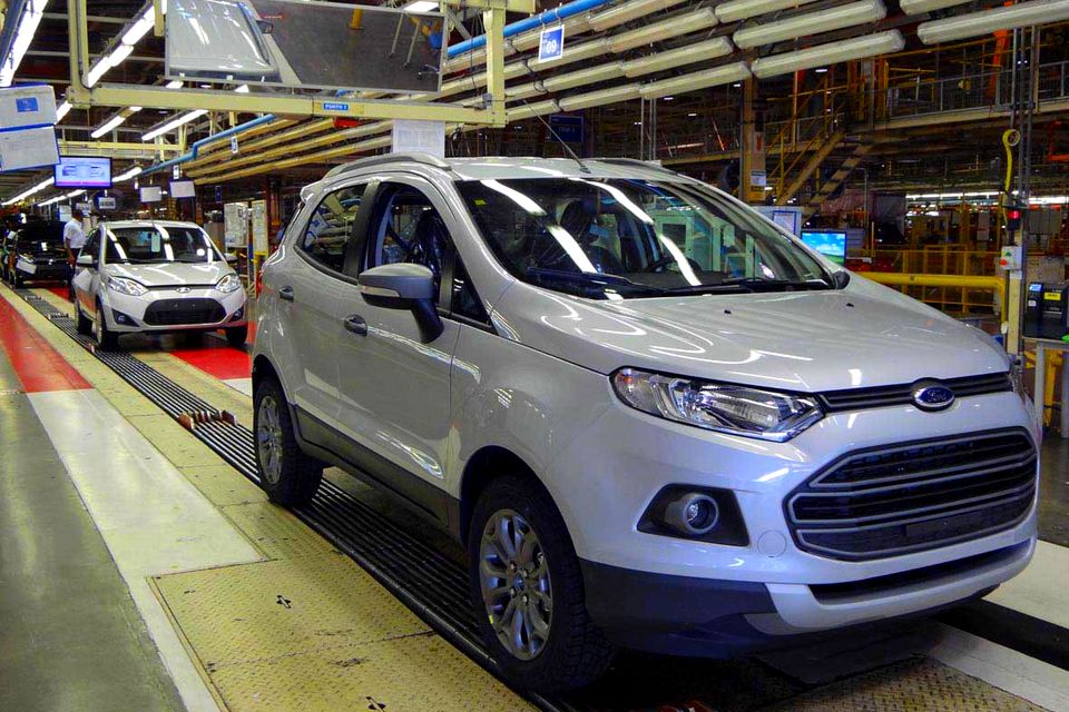 Ford inicia produção do segundo EcoSport em Camaçari