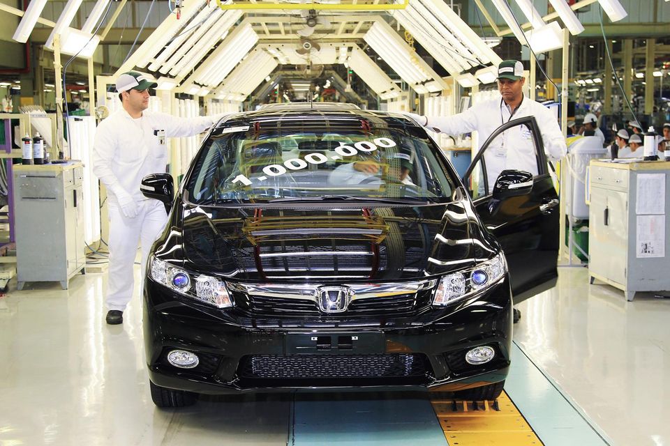 Honda produz milionésimo carro no Brasil