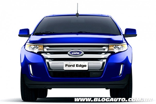 Ford Edge 2013 na cor Azul Carmel