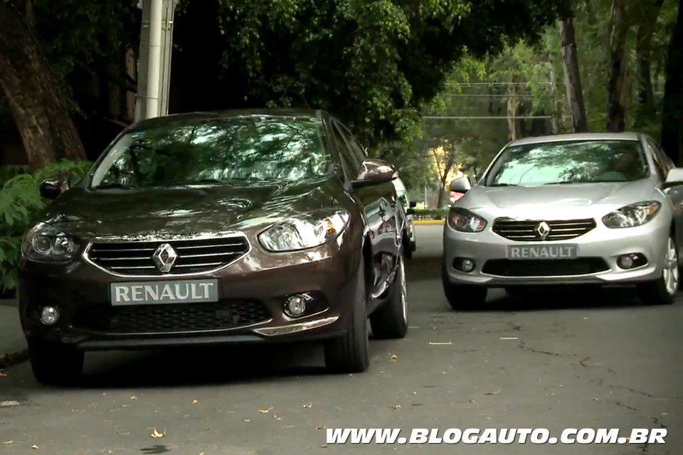 Renault Fluence reestilizado aparece em vídeo