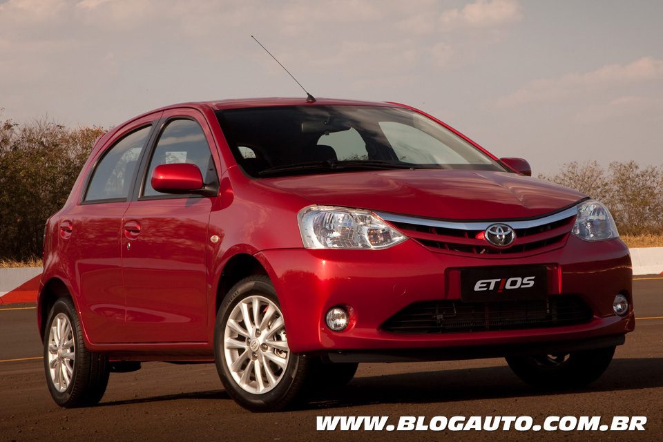 Toyota Etios vai ser vendido no Uruguai e Paraguai