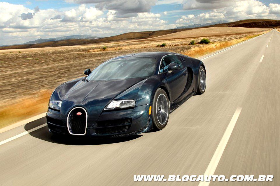 Bugatti Super Veyron terá 1.622 cavalos de potência
