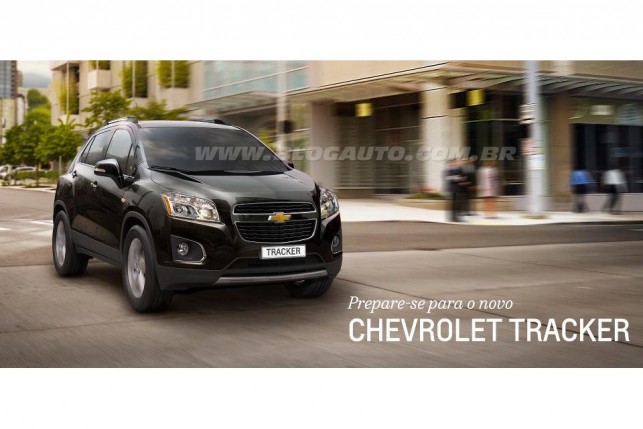 Imagem do Chevrolet Tracker divulgada no Facebook