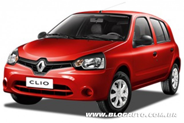 Renault Clio 2013 Vermelho Vivo Sólida