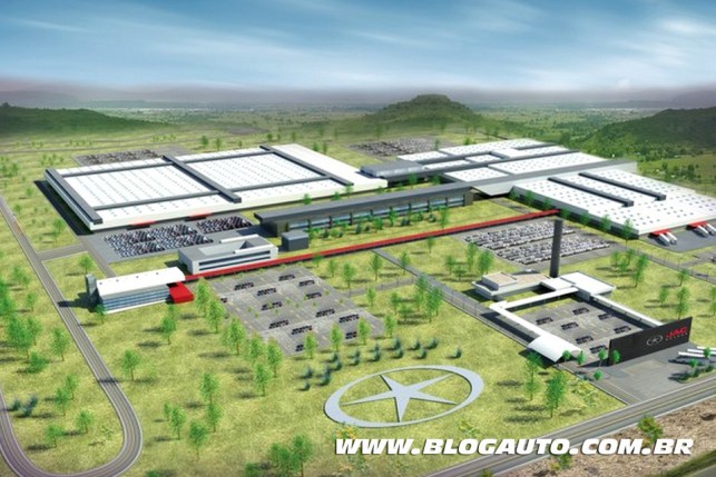 Futura fábrica da JAC Motors na Bahia