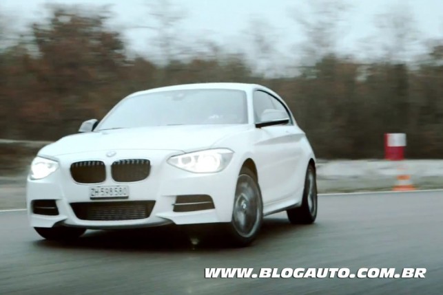 BMW M135i no vídeo de Natal