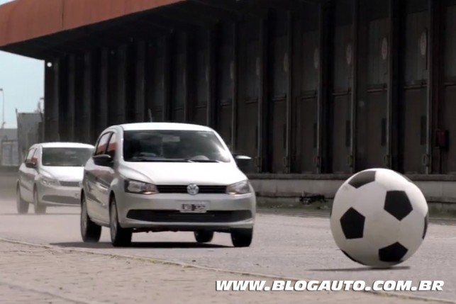Cena do comercial do Volkswagen Gol Trend na Argentina