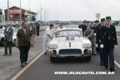 Chevrolet Corvette 1960 em Le Mans