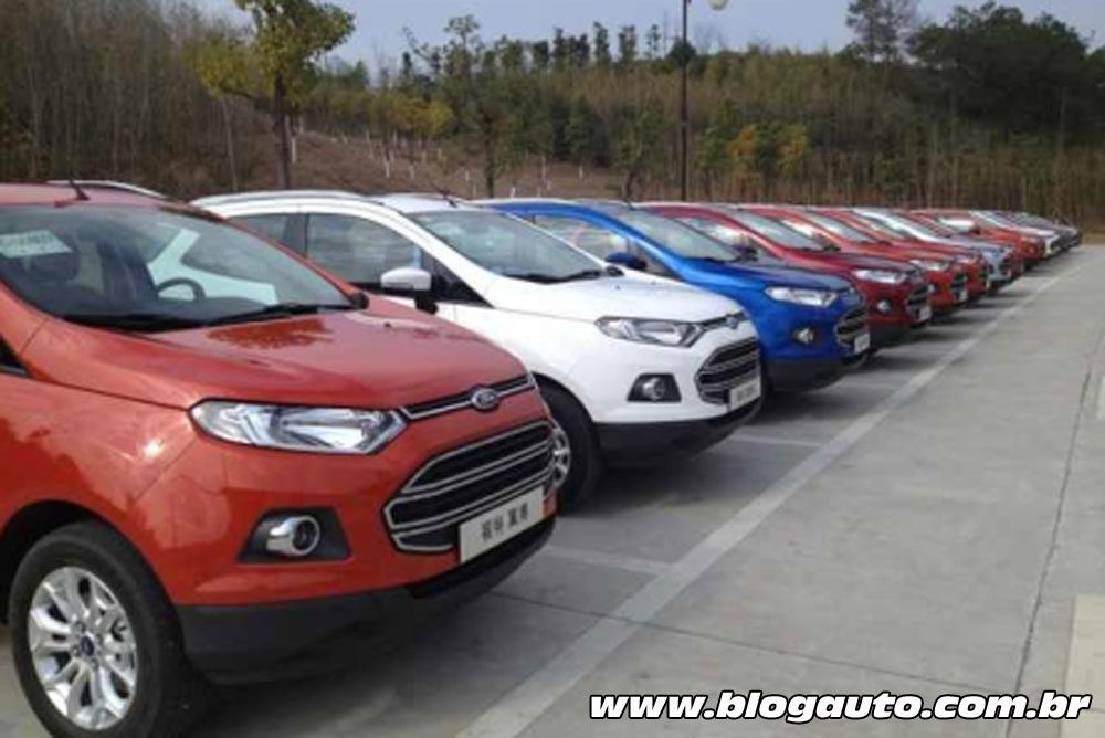 Ford EcoSport é apresentado na China