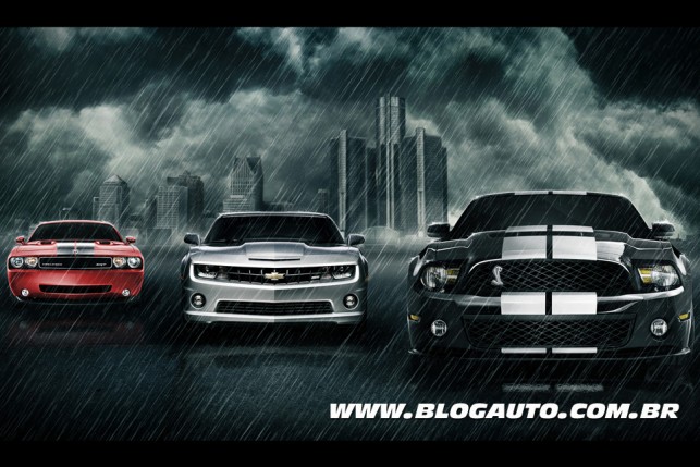 Dodge Challenger x Chevrolet Camaro x Ford Mustang