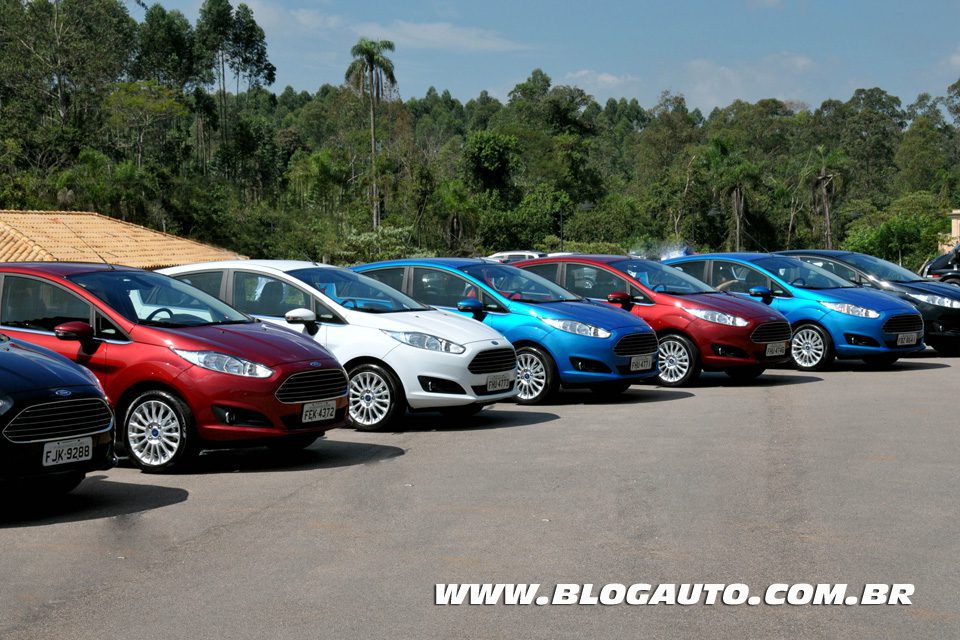 Conheça todas as cores do Ford New Fiesta 2014