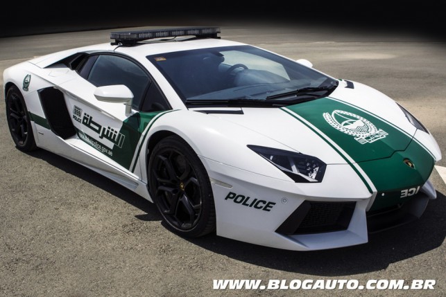 Lamborghini Aventador da polícia de Dubai