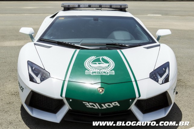 Lamborghini Aventador da polícia de Dubai