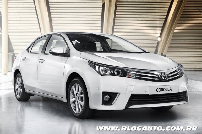 Novo Toyota Corolla 2014 europeu