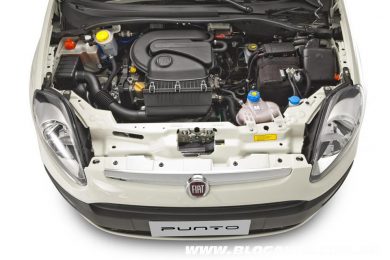 Motor 1.4l do Fiat Punto 2014 Attractive
