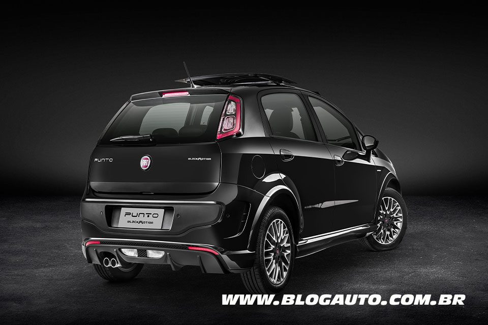Fiat Punto 2014 Black Motion