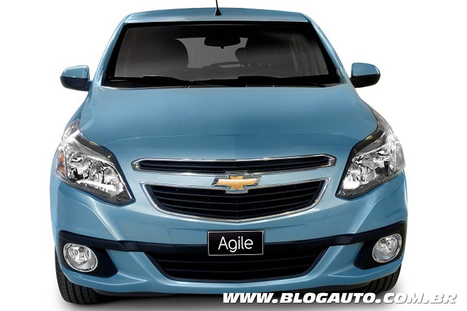 Chevrolet Agile 2014 reestilizado, aparece na Argentina