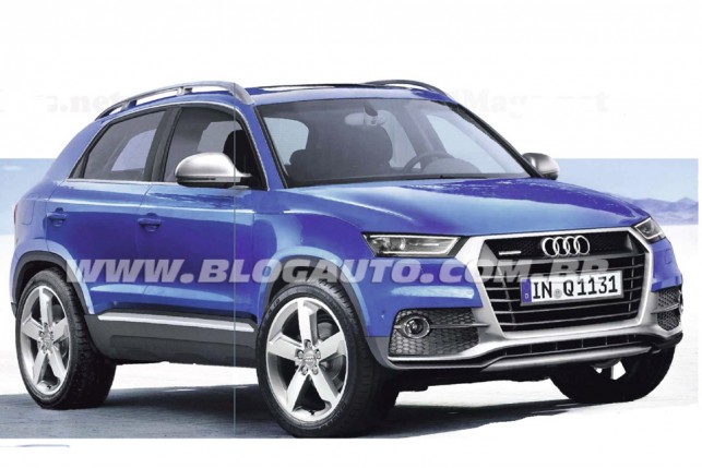 Audi Q1 (imagem Auto Express)