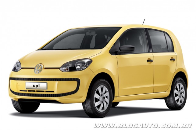 Volkswagen up! 2015 Amarelo Saturno ou Sunflower