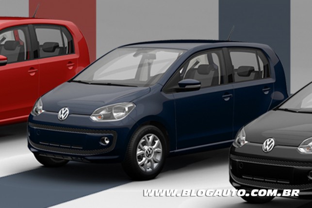 Volkswagen up! 2015 Azul Night ou Night Blue