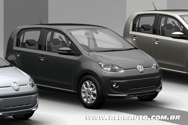 Volkswagen up! 2015 Cinza Quartzo