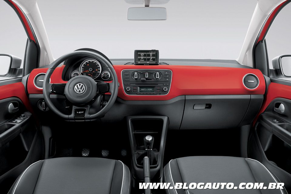 Volkswagen up! 2015 red up!