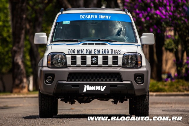Suzuki Jimny Desafio 100 mil km em 10 dias