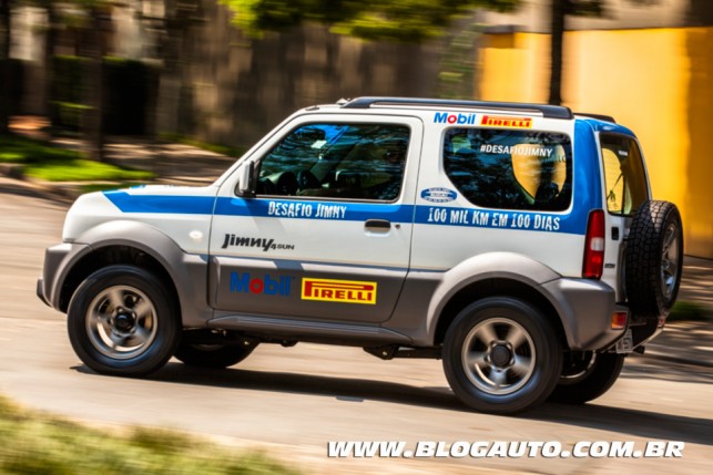 Suzuki Jimny Desafio 100 mil km em 10 dias