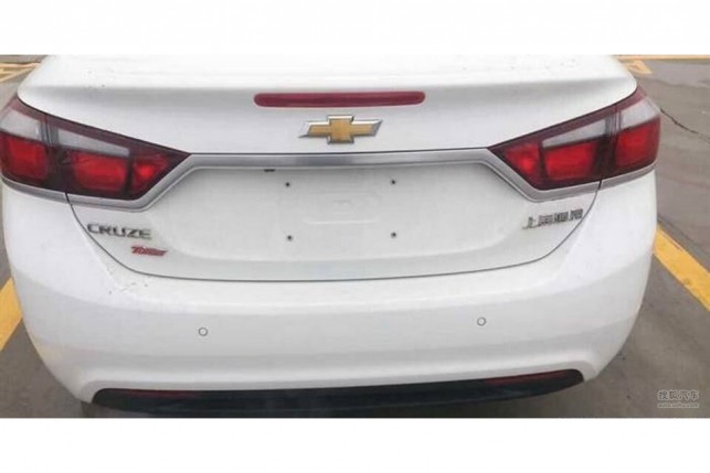 Flagra do Chevrolet Cruze 2015