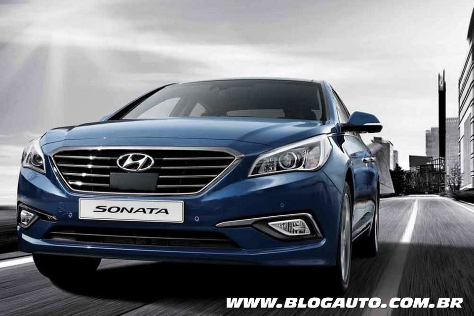 Nova geração do Hyundai Sonata traz visual mais discreto