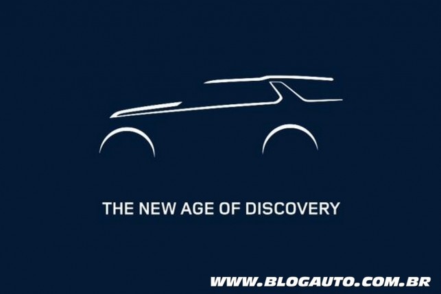Teaser do novo Land Rover Discovery