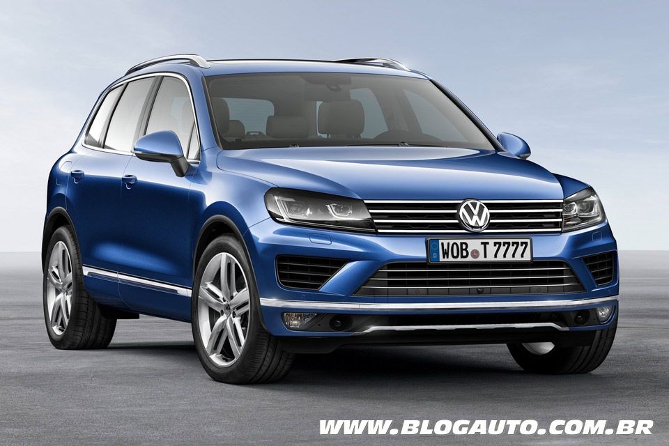 Volkswagen Touareg ganha visual atualizado para 2015